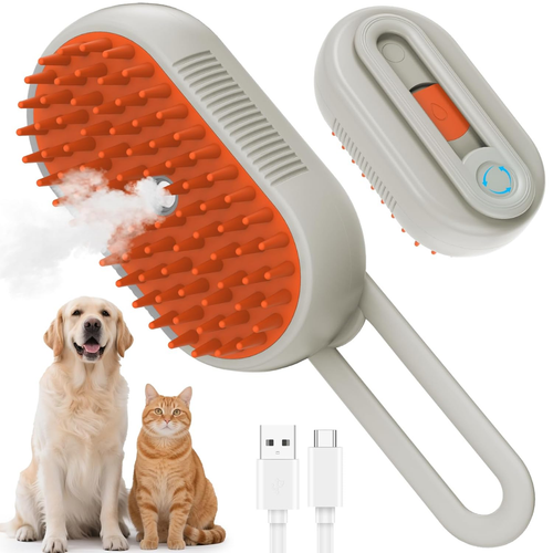 Cepillo a vapor para mascotas